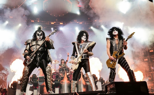 Gene Simmons, Tommy Thayer, Paul Stanley, Eric Singer